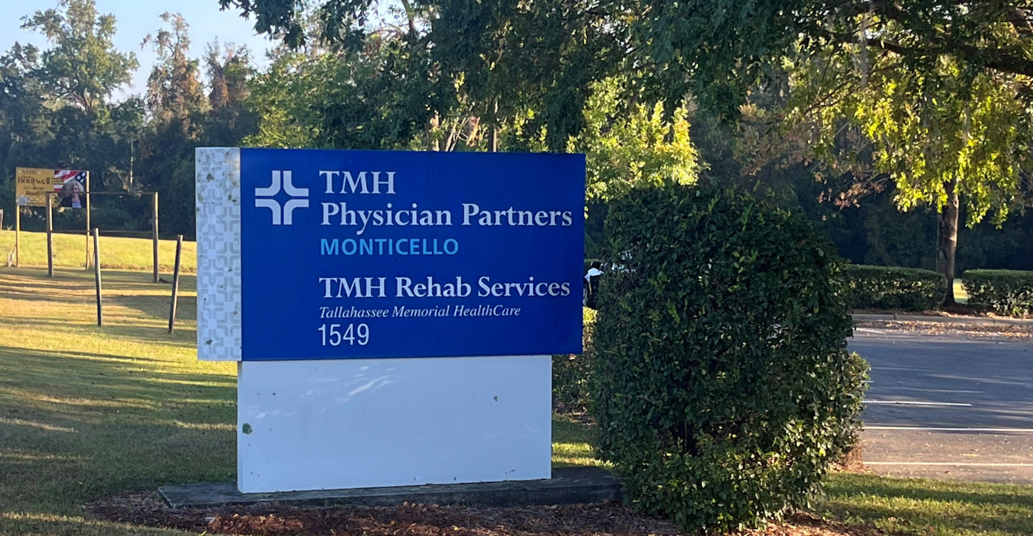 TMH Physician Partners - Primary Care in Monticello Sign