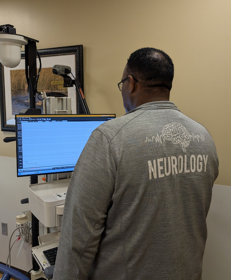 Terrance on computer